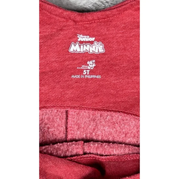 Disney Minnie Mouse Jumpsuit Toddler 5T Chrysanthemum Classic Cotton Blend Comfy - Picture 8 of 8